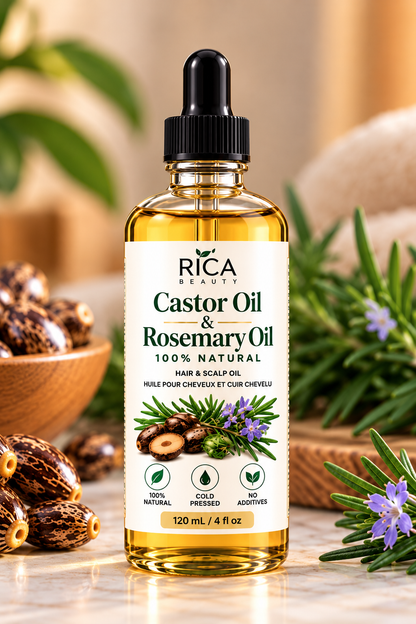 RICA BEAUTY – Castor Oil & Rosemary Oil