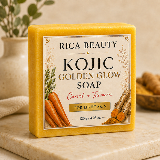 Kojic Golden Glow Soap – Carrot + Turmeric
