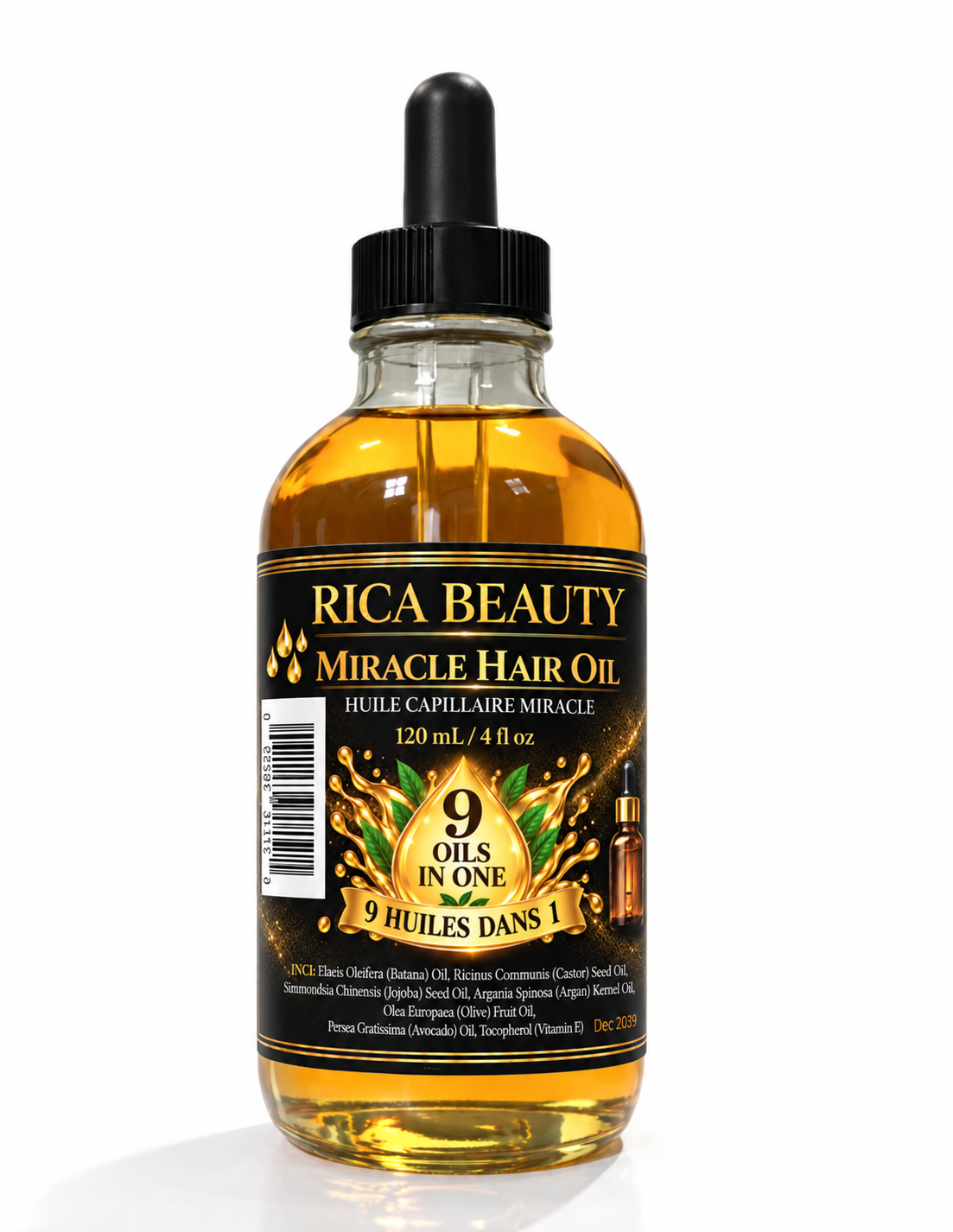 Huille Capillaire Miracle  (120ml)